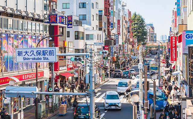 新大久保　コリアンタウン 