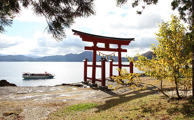 御座石神社の鳥居