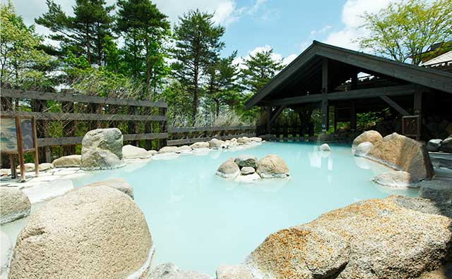 お宿木の葉（共立リゾート）露天風呂の一例