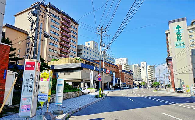 湯の川温泉