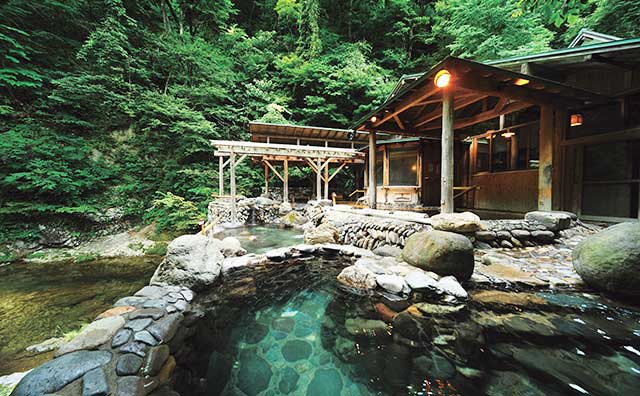 ゆづくしSalon一の坊　広瀬川源流露天風呂