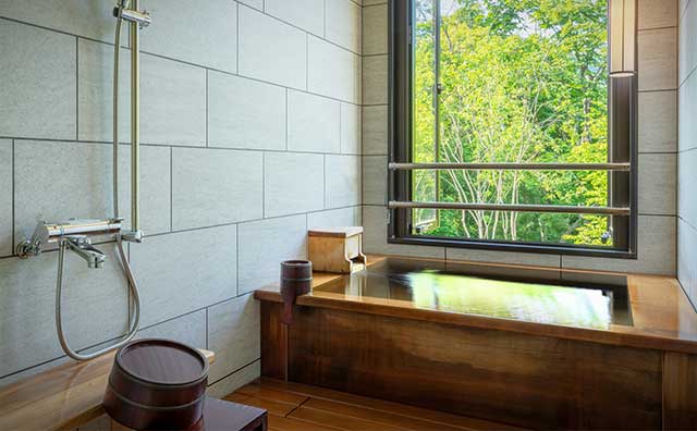 山の神温泉 別墅 清流館　2階客室風呂