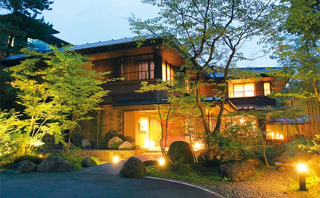 竹泉荘　CHIKUSENSO ONSEN　外観