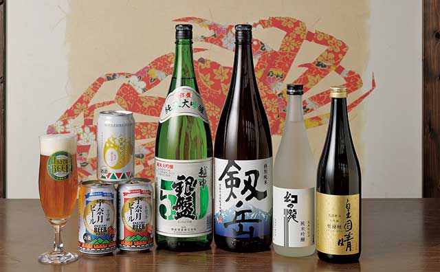 黒部地酒と宇奈月ビール