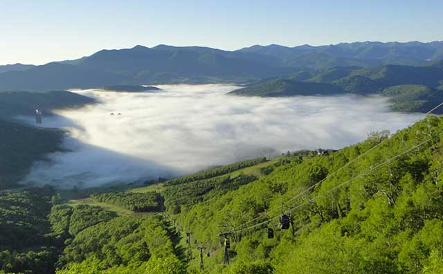星野リゾート トマム 雲海テラス（北海道）